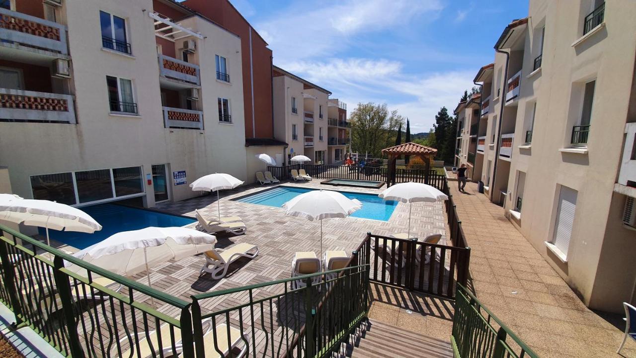 شقة Le Romarin - Climatisation Piscine & Parking Prive Gréoux-les-Bains المظهر الخارجي الصورة